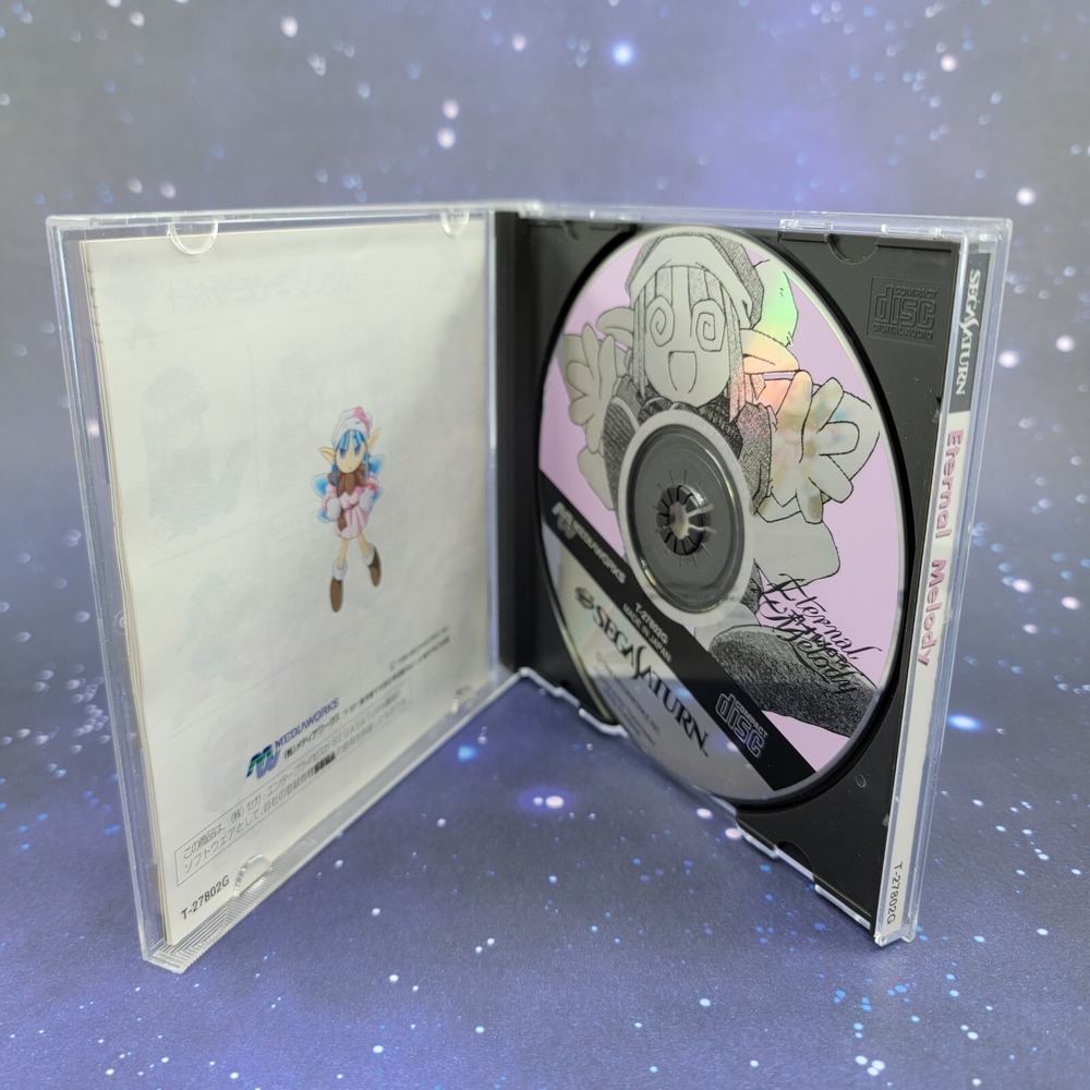 Eternal Melody (Sega Saturn) JAPANESE Video Game 0493 w/ Stickers - Picture 4 of 7